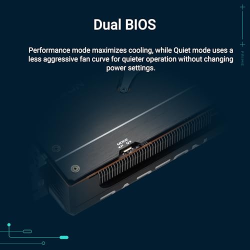 PRIME AMD RX 9070 EVO OC Edition, Scheda Grafica 16 GB GDDR6, 256 Bit, PCIe 5.0, 1 HDMI 2.1, 3 DisplayPort 2.1, Software GPU Tweak III, Nero, PRIME-RX9070-O16G-EVO - Scheda video - Immagine 4