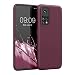 Produktbild kwmobile Hülle kompatibel mit Xiaomi Mi 10T / Mi 10T Pro - Hülle Silikon - Soft Handyhülle - Handy Case in Bordeaux Violett