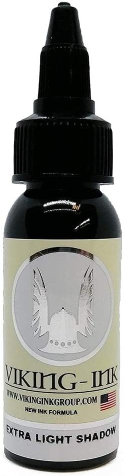 Viking-Ink B&W VIKING INK - Extra Light Shadow 1oz (30 ml) - Tattoo Ink