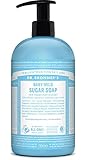 Dr. Bronner´s Bio Pumpseife Baby-mild/ohneDuft - 710ml bestehend aus biologischem Kokos-, Oliven-, Palmkern-, Hanf- und Jojobaöl - Basisrezeptur - vegan, keine Zusatzstoffe, Fair Trade zertifiziert