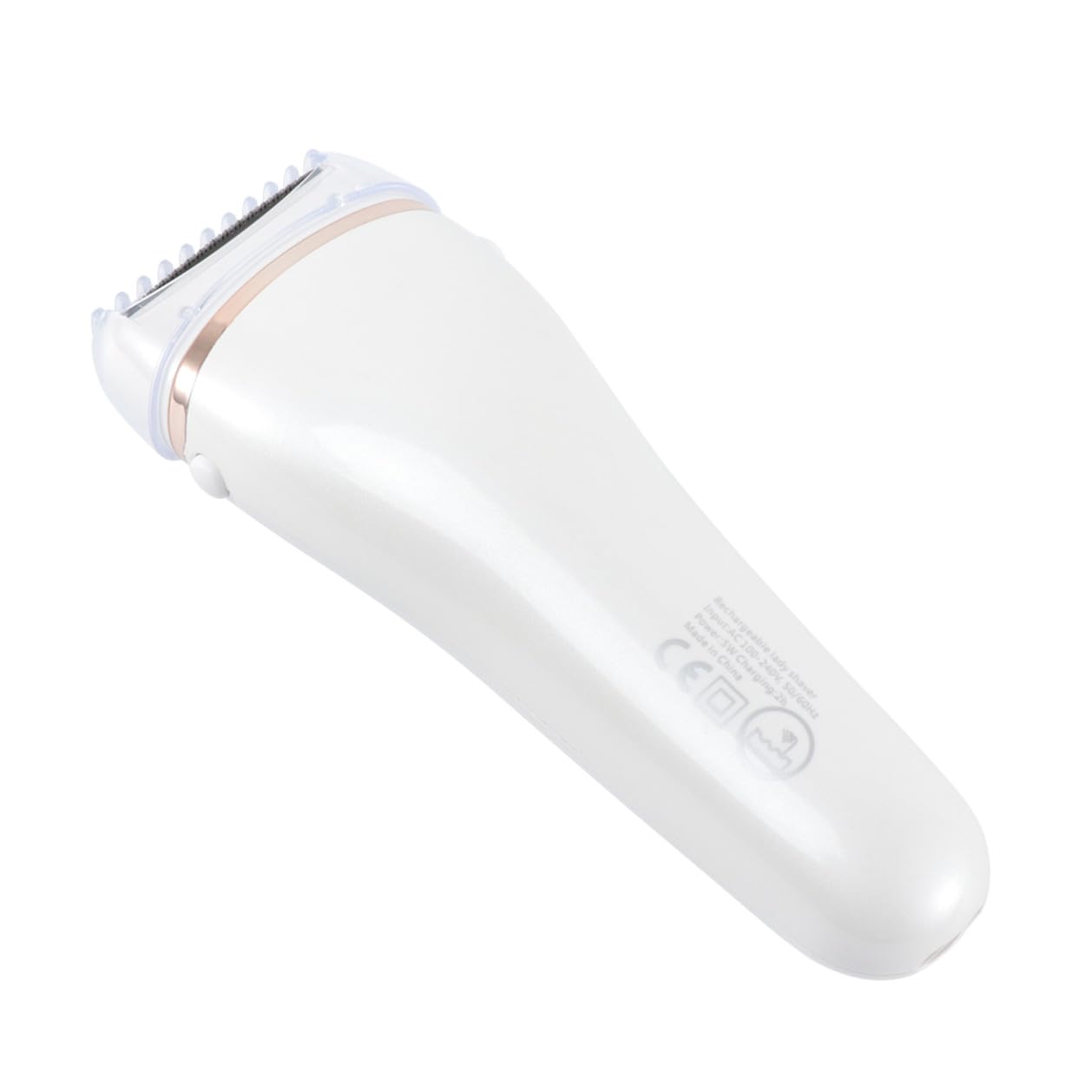 Rasoio Elettrico Donna Ricaricabile per Viso e Gambe Display Led, Lama in Acciaio Inox, Corpo Compatto in Abs, Depilatore Multifunzione per Pelle Liscia e Morbida