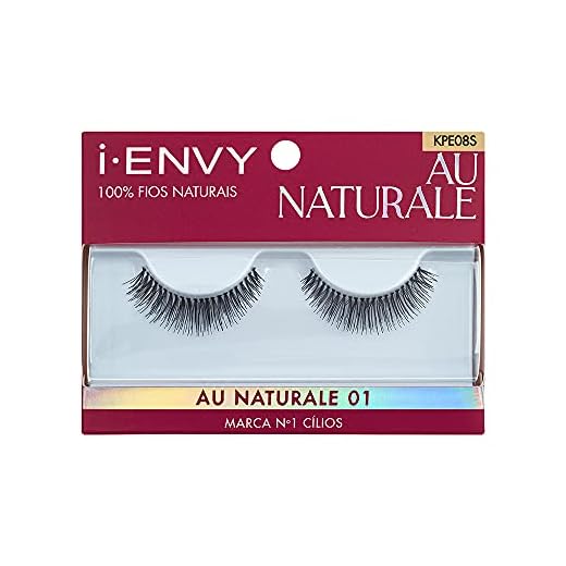 I-Envy By Kiss Ny Cílios Au Naturale 01