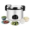 Buffalo Jumbo Rice Cooker 9L Warmer Kitchen Catering Restaurant Take Away