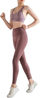 Junhouse Women Seamless High Waisted Yoga Leggings Yoga Pants Gym Ultra Stretch Leggings Fitness Tummy Control Workout Pants Running Sport Leggings