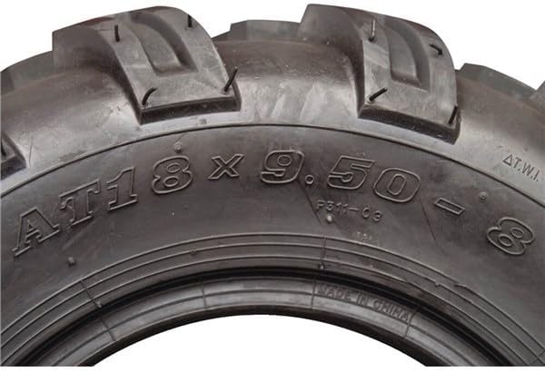 Ocelot P311 All Terrain ATV/UTV 18x9.5-8 Tires, 4-Ply, 15mm Tread Depth, Smoother & Quieter Ride, Rugged Lugs, Superior Traction for Deep Ruts, Tubeless, Ideal for Golf Carts