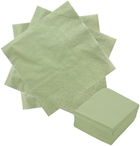 50 Pieces 3-ply Sage...