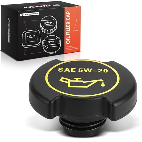 A-Premium Engine Oil Filler Cap Oil Cap Fit For Ford Lincoln Mercury Models - F-150, F-250, F-350, Explorer, Mustang, Ranger, Taurus, Expedition, Bronco, E-150, Navigator, # F3AZ-6766-B