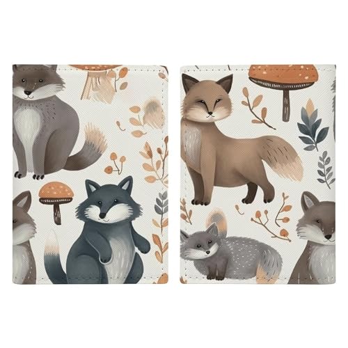 Porte-passeport en cuir avec motif éléphant bohème, étui de protection voyage 20.3x13.8cm