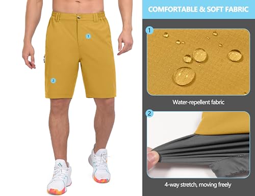 Little Donkey Andy Shorts de ciclismo masculino com forro removível, leve acolchoado para mountain b