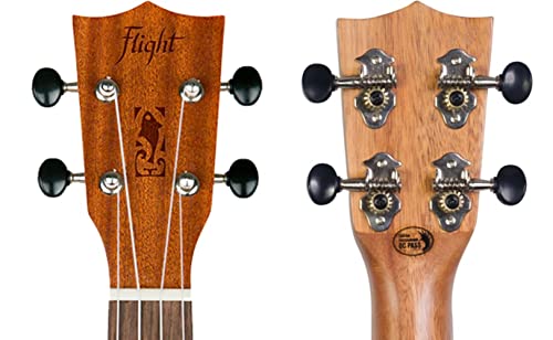 Sopran-Ukulele Flight NUP310 mit 4 Saiten in Ananas-Design