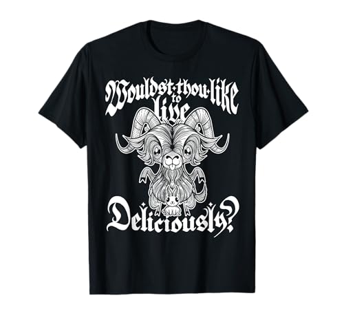 Blackcraft Cute Baphomet Black Phillip Satan Lucifer Camiseta Camiseta