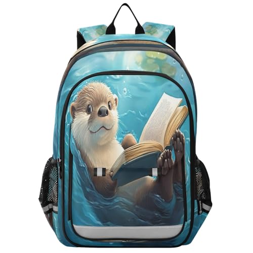 Sac à dos loutre ordinateur portable enfants pour école et loisirs