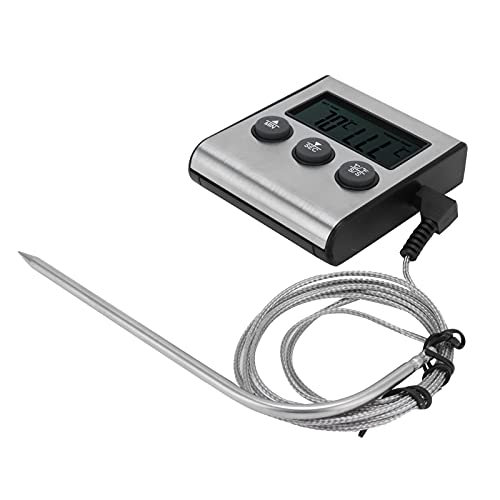 Hztyyier Thermomètre à Viande Numérique Compteur de Température Alarme de Sucre Bouilli Thermomètre Alimentaire Numérique Température D'affichage Numérique Thermometers Thermometers
