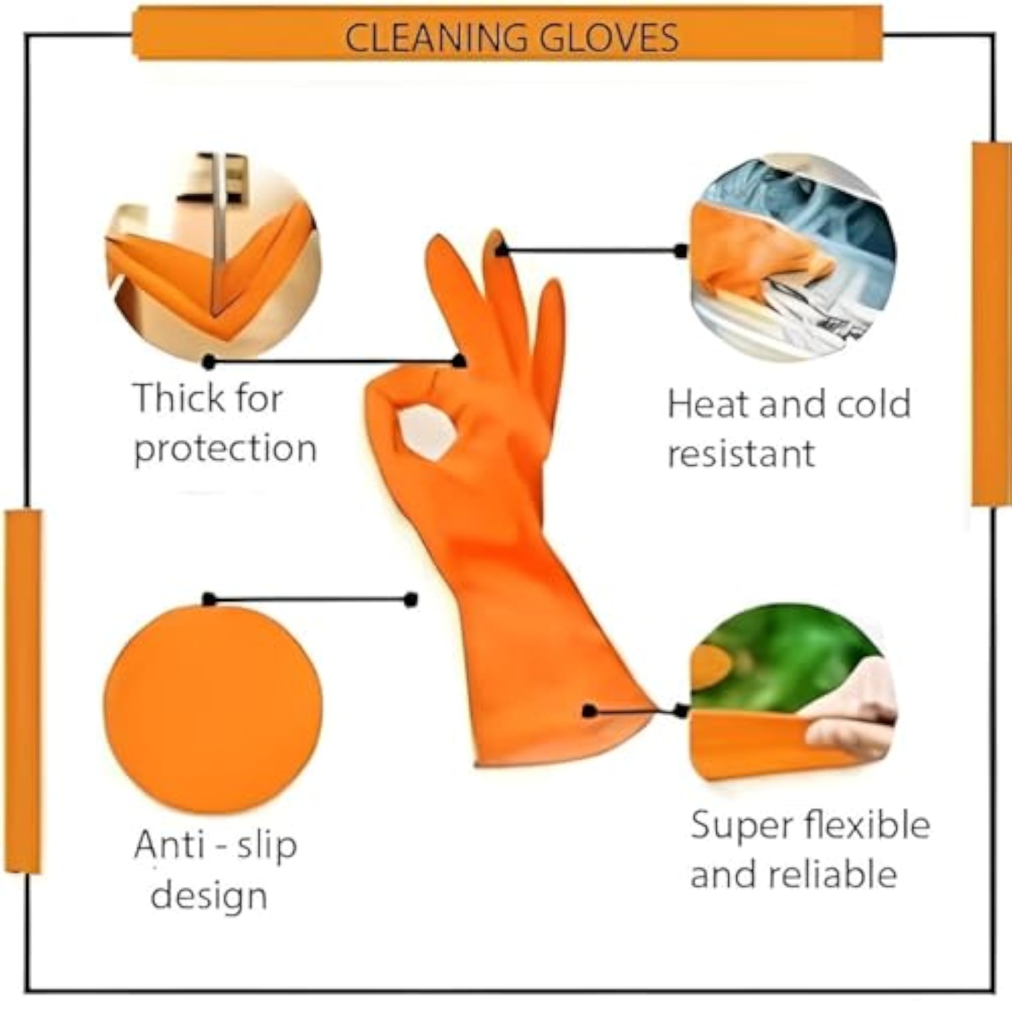Industrial Apron Set with Gloves, Chemical Resistant