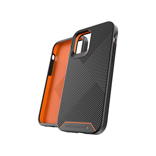 Coque iPhone 12 Pro GEAR4 Battersea protection D3O antichoc noire