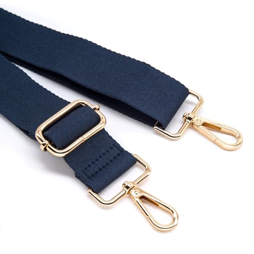 Image of S&loyoe Thickened Solid Color Purse Straps Replacement Crossbody Bag Strap Adjustable Wide Guitar Straps for Handbags 1.5inch