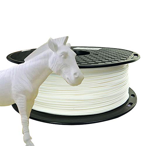 PLA+ White PLA Filament 1.75mm 1KG PLA Pro PLA Plus 3D Printer Filament Solid White PLA Filament 3D Printing Material CC3D PLA MAX White Filament