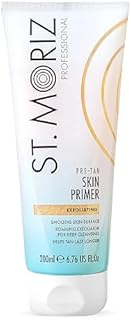 St Moriz Professional Pre-Tan Skin Primer | Exfoliating Body Scrub for Pre Fake Tan Application | Removes Dead Skin Cells & Smooths Skin | Helps Tan Last Longer | Vegan | Cruelty Free | 200ml