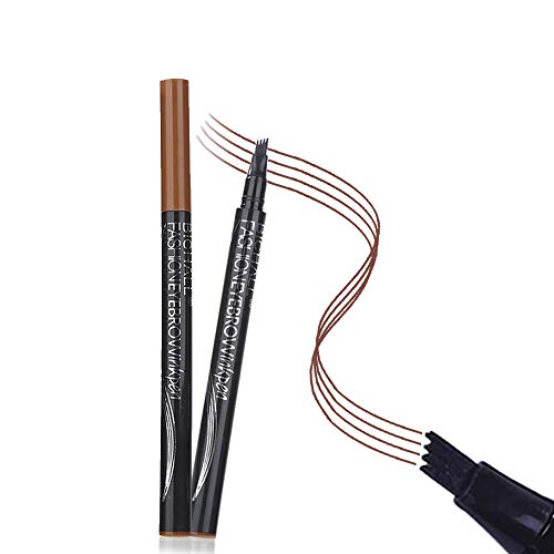 Eyebrow Tattoo Pen-Aaiffey Waterproof Microblading Eyebrow Pencil with a Micro-Fork Tip Applicator Creates Natural Looking Brows Long Lasting