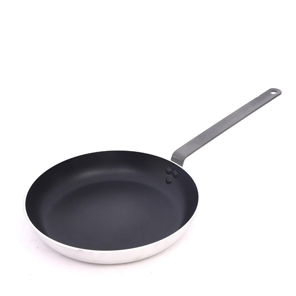 ASerZenith Pan Frying Egg Skillet Pot Cooking Omelette Pans Nonstick Non Iron Stick Saucepan Fry Cast,D-30Cm
