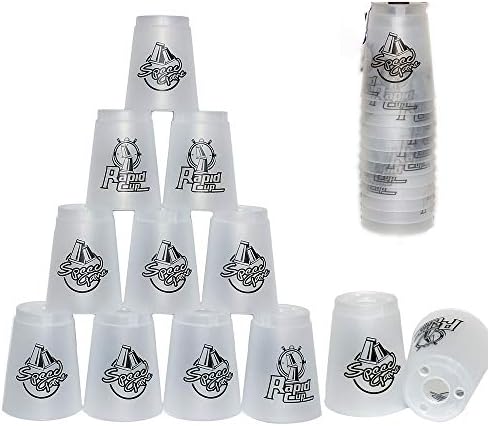 Amhii Quick Stack Cups Set of 12 - Sports Stacking Cups Speed Training ...