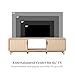 Walker Edison Arundo Fluted TV Stand for TVs up to 65 Inches, 58