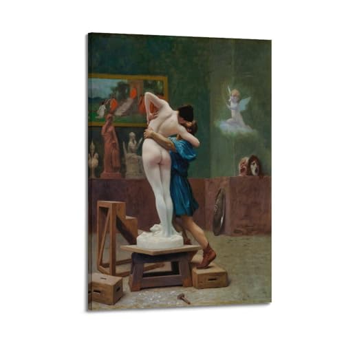 Toile Pygmalion et Galatée Jean Léon Gérôme décor mural 60x90cm