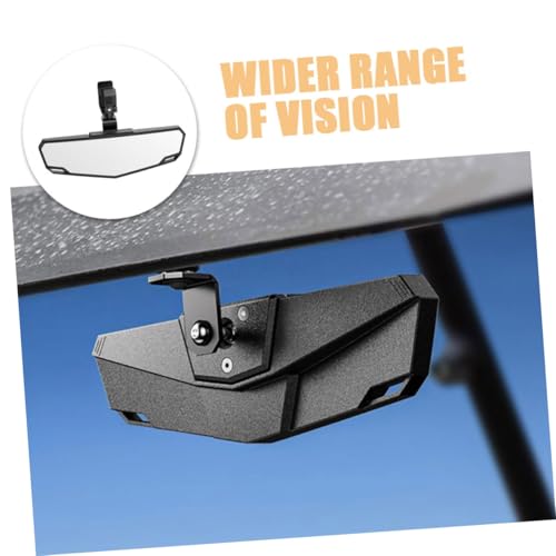 Rétroviseur d'angle mort pour VTT et UTV iplusmile en ABS avec fixation réglable