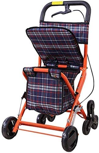 Déambulateur portatif léger pour soulager le dos et marcher sans fatigue