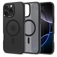 Spigen Cover per iPhone 16 Pro, Ultra Hybrid MagFit, Compatibile con MagSafe - Frost Black