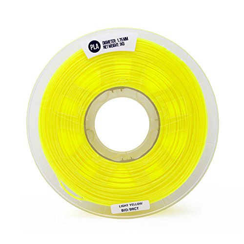 Filamento PLA Opaco Amarillo 1,75 mm 1 kg para Impresoras 3D - Fernando Cortés