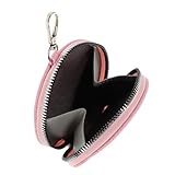 Forme tendance : la pochette à monnaie présente une forme tendance et adorable, ce qui en fait un accessoire de mode, un porte-clés portefeuille, une mini pochette à monnaie