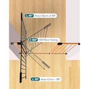 Newnice 29.5"-40.6" Baby Gate, Metal Pet Gate with Wood Pattern, Dog Gate with Auto Close, Easy Install, One-Hand Open, Perfect for Stairs, Doorways, No Drill Wall Protected, Pressure Mounted Newnice 29.5″-40.6″ Baby Gate, Metal Pet Gate with Wood Pattern, Dog Gate with Auto Close, Easy Install, One-Hand Open, Perfect for Stairs, Doorways, No Drill Wall Protected, Pressure Mounted