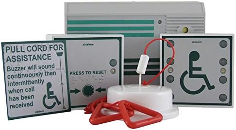 Hoyles A600LKITM Mains Powered Disabled Toilet Alarm Kit, 230 V, Grey