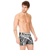 Boxershorts Herren Sport, Unterhosen Männer, 3er-Pack, Schwarz MLT (M) – Ansicht 2