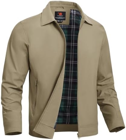 Rdruko Jacke Herren Übergangsjacke Bomberjacke Herbst Blouson | Leichte Windjacke Dünne Blousonjacke Freizeitjacke Fliegerjacke Male Outdoor Jacken Frühling Windbreaker Sommerjacke