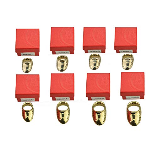 Ameyxgs Archery Thumb Ring Handmade Brass Finger Protector Thumb Protector Ring For Outdoor Archery Hunting Accessories Finger Tab (22#) #TOP6