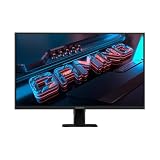 Monitor Gamer Gigabyte 27', QHD, 180Hz, 1ms, IPS, HDMI e DP, Adaptive-Sync, HDR, 100% sRGB, Preto - GS27QA-AS