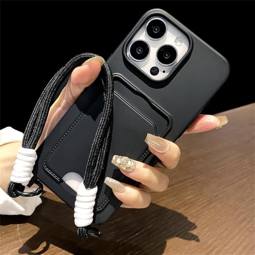Étui iPhone 11 Pro silicone noir porte-cartes pour vos sorties libres