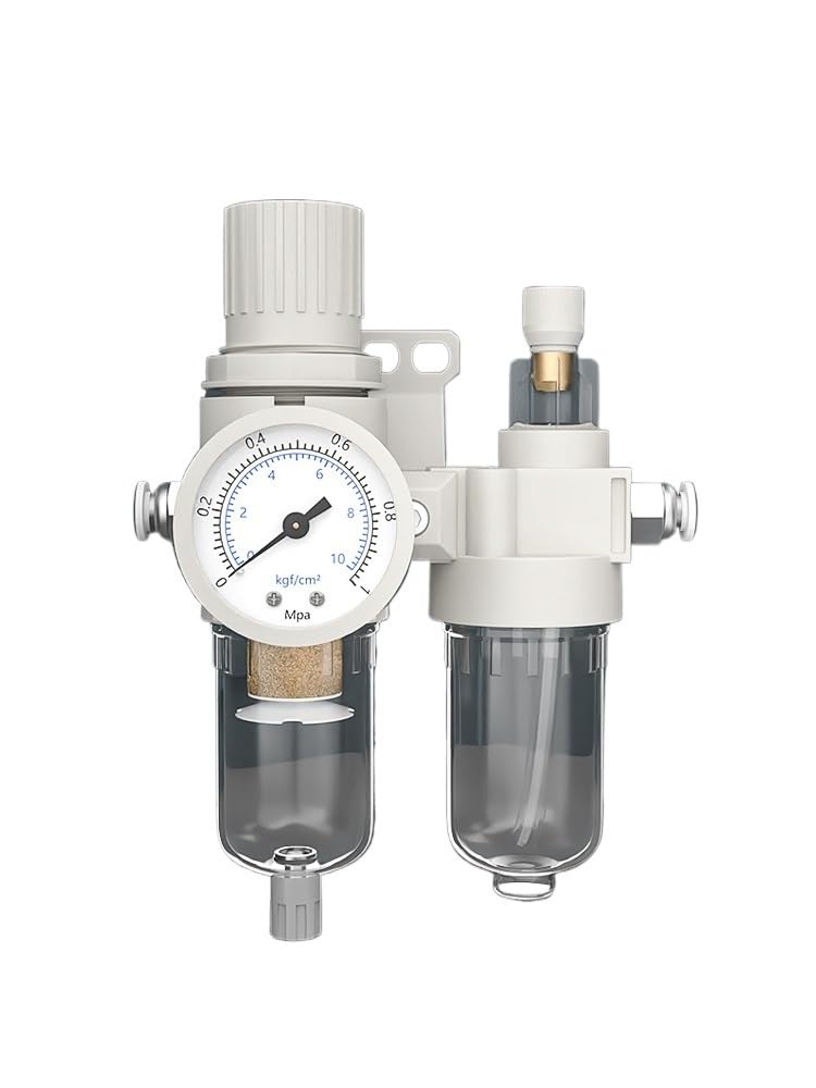 Filtre à air pour compresseur avec vanne de régulation et drainage automatique AFC2000