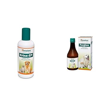 Himalaya Erina-EP Shampoo, 200ml and Furglow 400ml