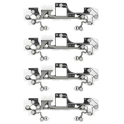 ECSiNG 4 almohadillas de reparación de teclado de repuesto de película conductora flexible compatible con PS5 BDM-030 compatible con controlador V3 DualSense | Ya disponible en tu tienda friki favorita! En mundofriki.es! ECSiNG 4 almohadillas de reparación de teclado de repuesto de película conductora flexible compatible con PS5 BDM-030 compatible con controlador V3 DualSense | Ya disponible en tu tienda friki favorita! En mundofriki.es!