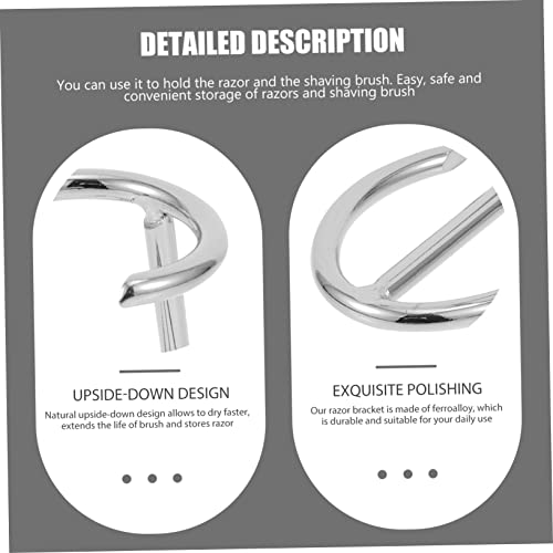 Beatifufu Suporte De Lâmina De Barbear De Liga De Ferro Máquinas De Barbear Para Homens Suporte De B