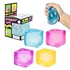 Doh Nice Cube for Kids Adults, Fidget Toys Slow Rising Fidget Cube Sensory for Anxiety Stress Relief High Density, Squishies Ice Squeeze Ball, Fidgets for Classroom Prize Toys (1#a) #5