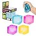 Doh Nice Cube for Kids Adults, Fidget Toys Slow Rising Fidget Cube Sensory for Anxiety Stress Relief High Density, Squishies Ice Squeeze Ball, Fidgets for Classroom Prize Toys (1#a)