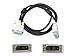 1 X DVI-D Male-Male Digital Video Monitor LCD Flat Panel Cable - 6 Ft 18 Pins