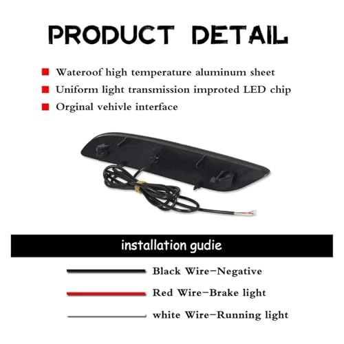 Feux arrière pour Chrysler Pacifica Voyager 2017-2023 pare-chocs LED