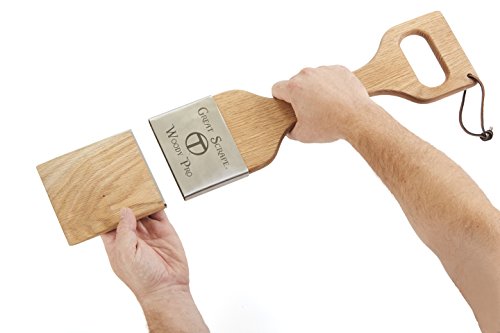Great Scrape - Woody Pro (20") - The Ultimate BBQ Cleaning Tool & Wood Grill Scraper