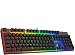 DREVO Tyrfing V2 Tastiera Meccanica Gaming 105 Tasti (Italian Layout) RGB Backlit Completamente Macro Programmabili Supporto Software Switch Marrone, Nera