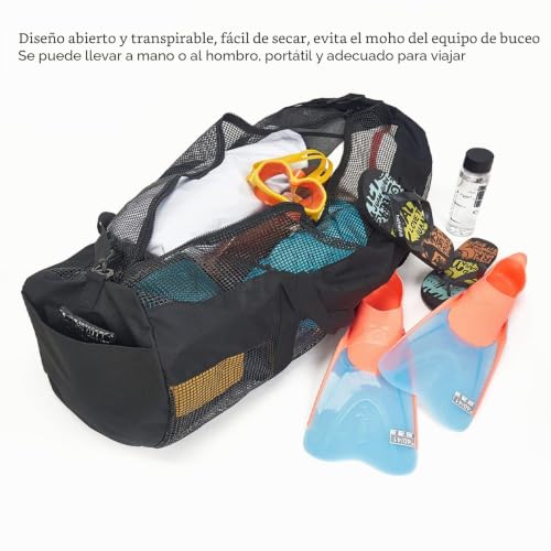 Bolsa de malla extra grande Topyond para equipo de buceo 6